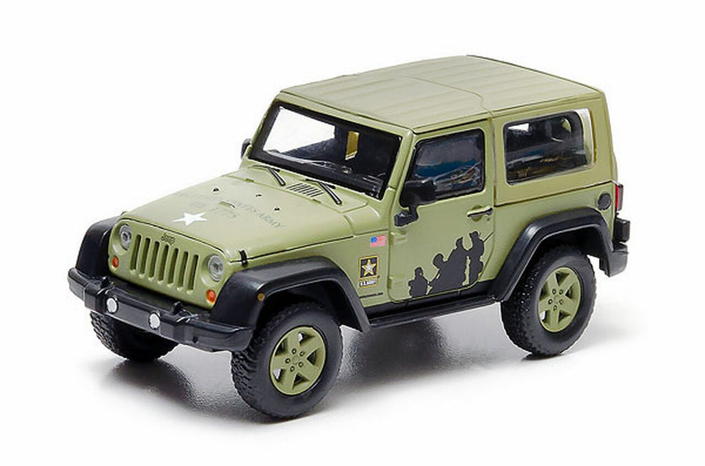 Greenlight GREENLIGHT 1:43 2012 JEEP WRANGLER - U.S. ARMY