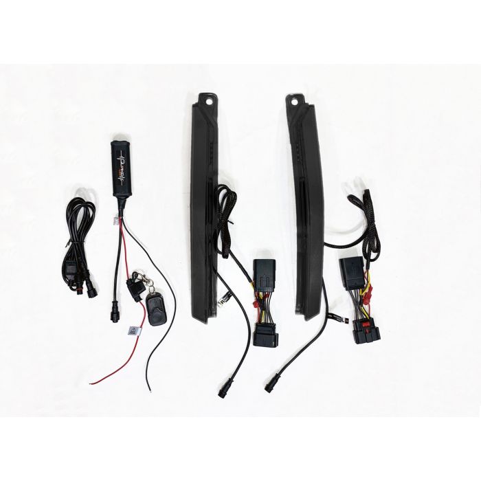 Quake LED Daytime Running Light Ford Bronco Trail Sight Delete DRL With Sequential Turns and RGB Accenting - QTE1199